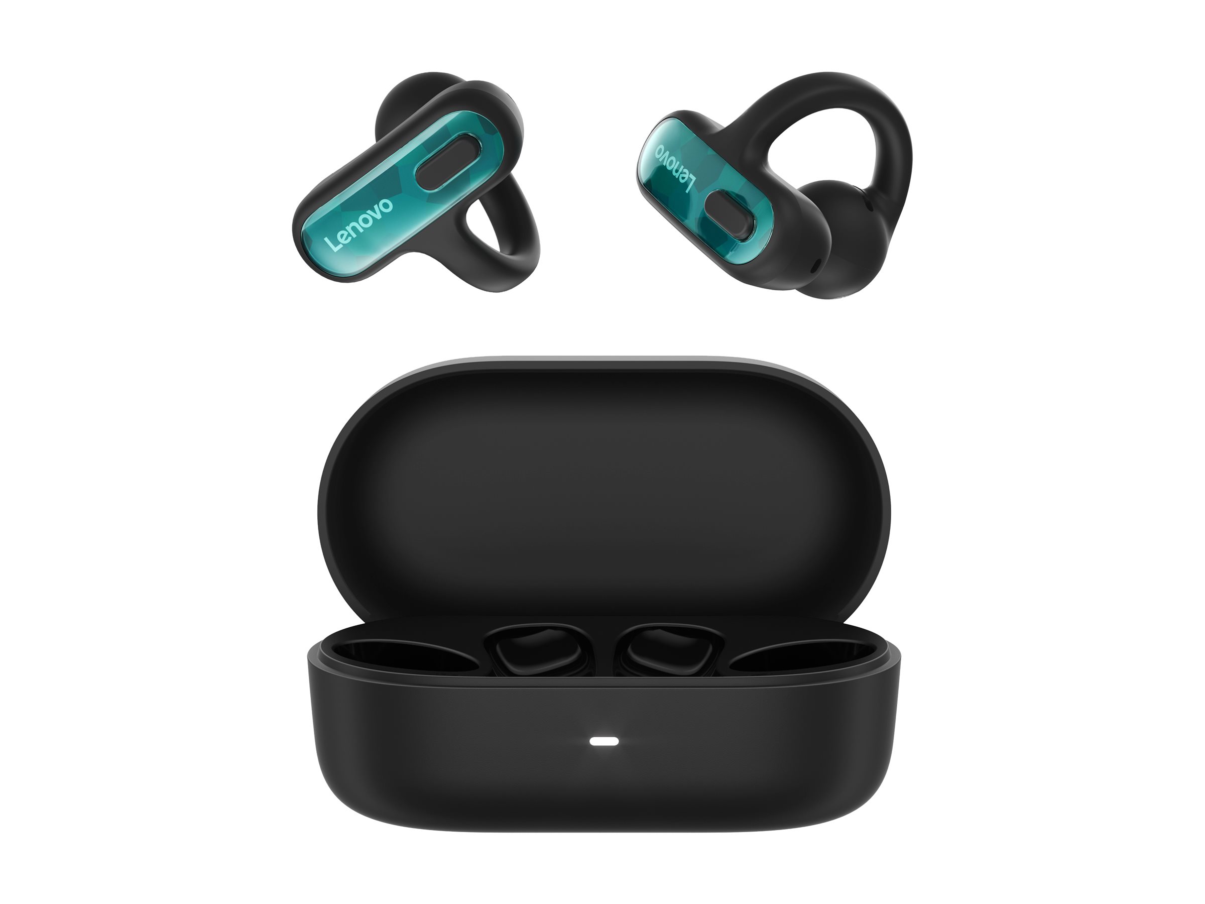 Pilt Lenovo X500 | Open-Ear Clip-on Earbuds | Built-in microphone | Bluetooth | Black