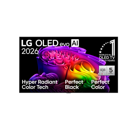 Pilt LG OLED 4K AI G6 TV | OLED77G61LW | 77 | Smart TV | webOS | UHD | Black