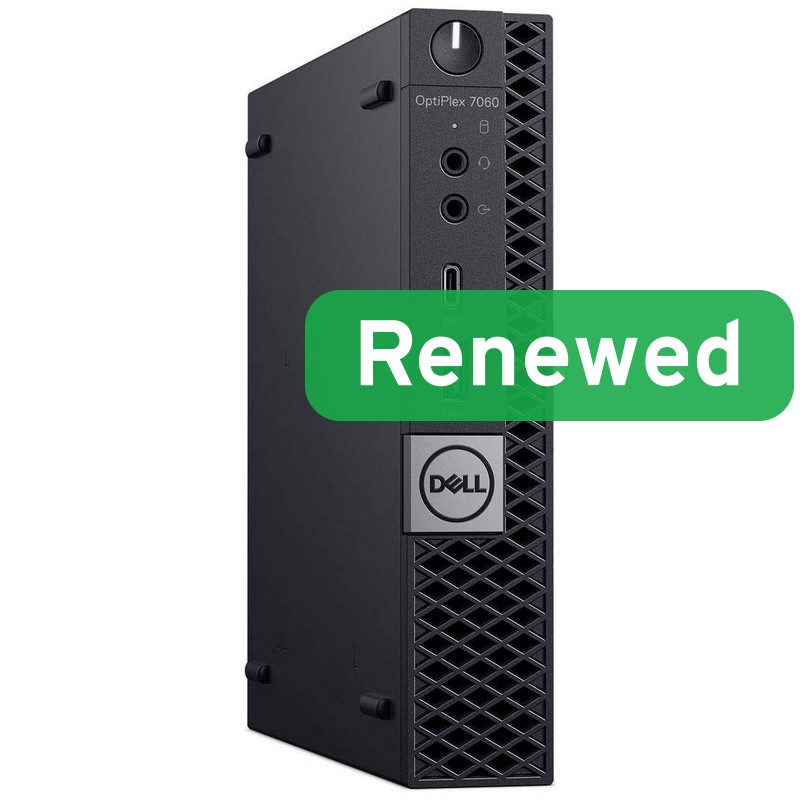 Pilt DELL Renewed Grade A | OptiPlex 7060 Micro | Intel Core i5 | i5-8500T | 16 GB | SSD | 128 GB | Intel UHD Graphics 630 | Windows 11 Pro
