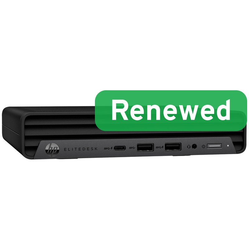 Pilt HP Renewed Grade B | EliteDesk 800 G6 | Intel Core i5 | i5-10500T | 16 GB | SSD | 256 GB | Intel UHD Graphics | Windows 11 Pro