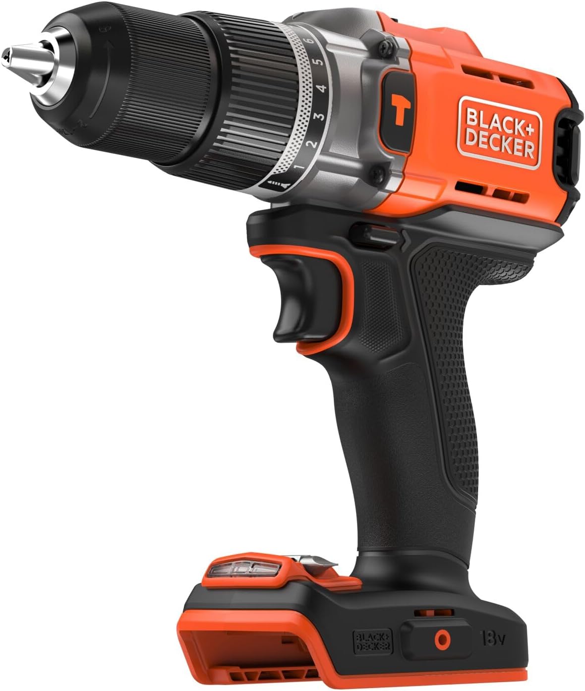 Pilt BLACK & DECKER 18V Cordless Drill (without battery and charger) | BCD383XN-XJ