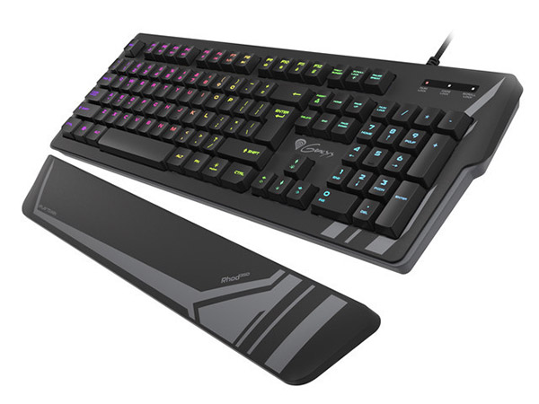 Pilt Genesis | Rhod 350 RGB | Gaming keyboard | RGB LED light | US | Black | Wired | 1.75 m