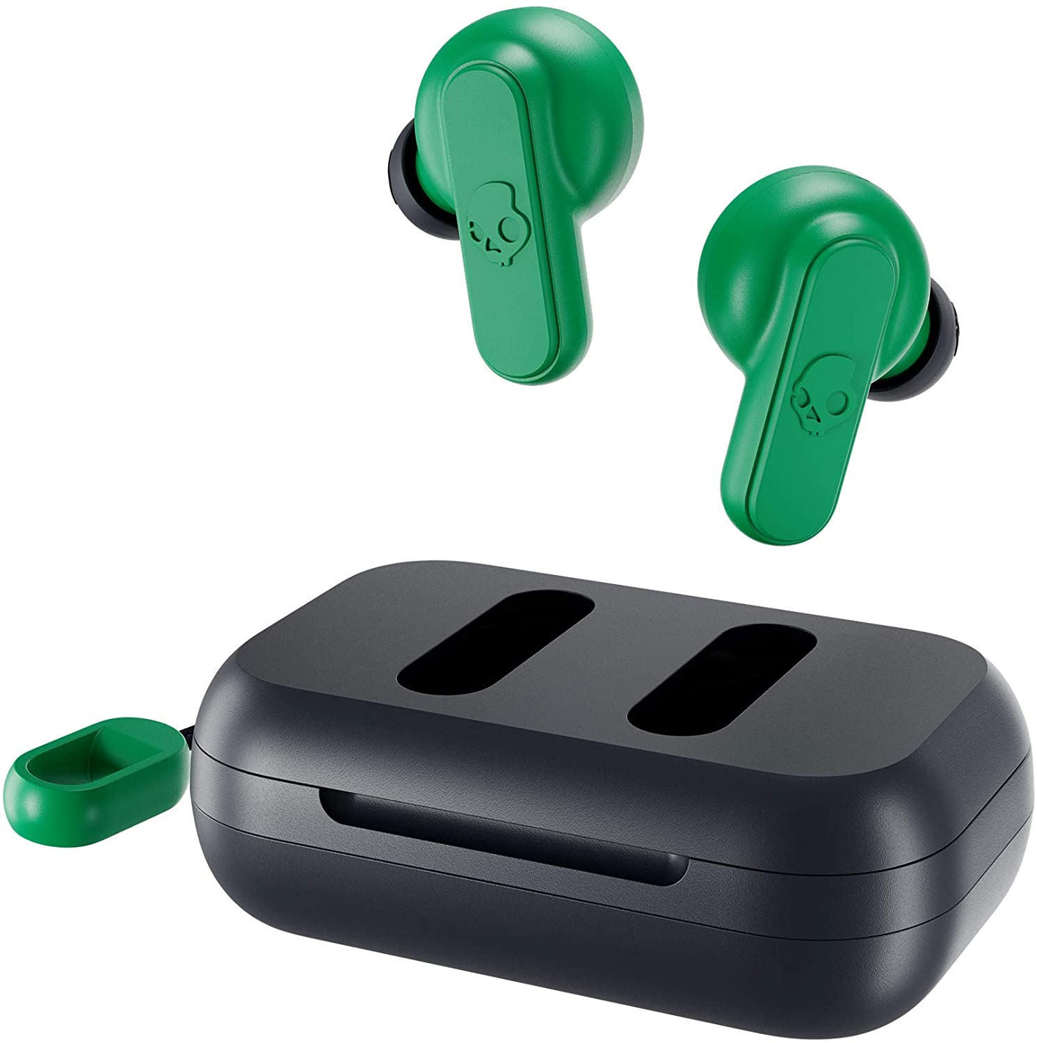 Pilt Skullcandy | Dime | True Wireless Earbuds | Wireless | In-ear | Microphone | Noise canceling | Wireless | Dark Blue/Green