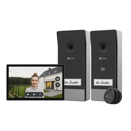 Pilt EZVIZ CS-HP7 Doorbell Kit (3MP, 1 screen, 2 doorbells)