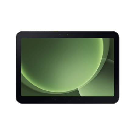 Pilt Samsung Galaxy | Tab Active5 Pro (X356) | 10.1 " | Green | TFT | 1920 x 1200 pixels | Qualcomm | Snapdragon 7s Gen 3 | 6 GB | 128 GB | 3G | 4G | 5G | Wi-Fi | Front camera | 8 MP | Rear camera | 12 MP | Bluetooth | 5.4 | Android | 15