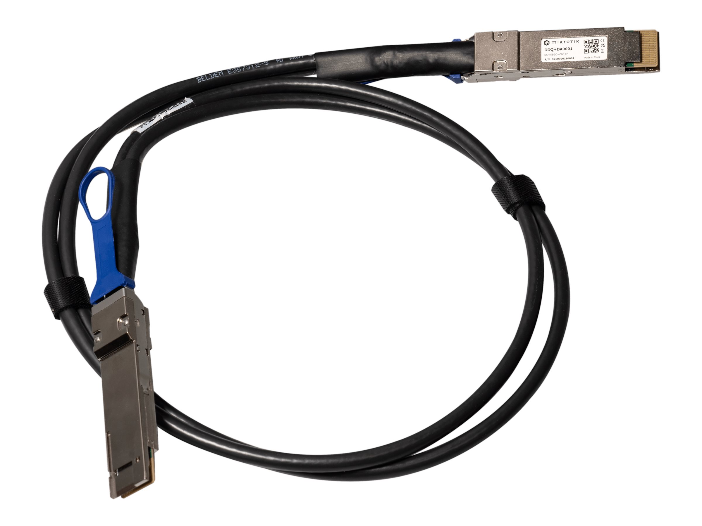 Pilt MikroTik 400-Gigabit QSFP-DD direct attach cable, 1 m | DDQ+DA0001