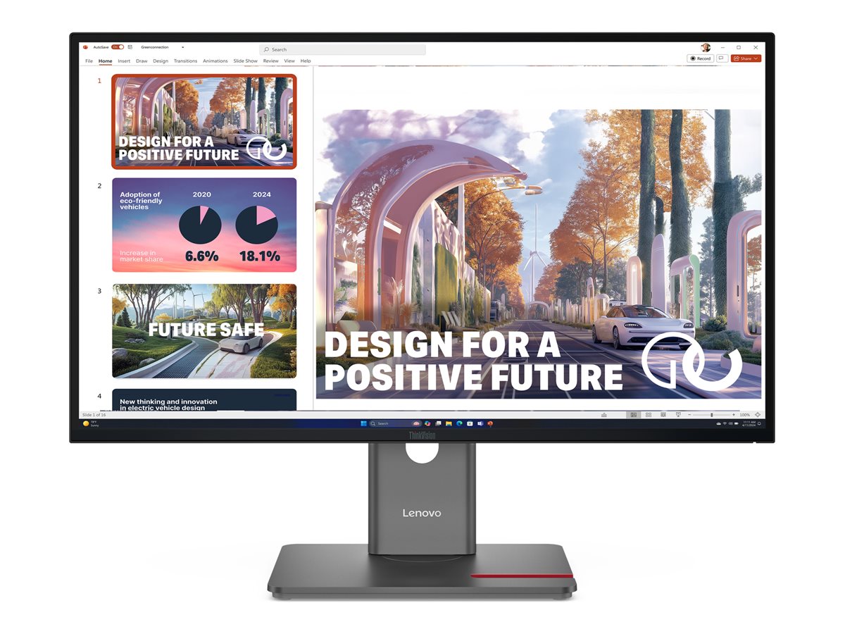 Pilt Lenovo ThinkVision P27QD-40  27 2560x1440/HDMI/3Y Warranty | Lenovo