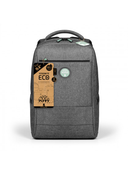 Pilt PORT DESIGNS | Fits up to size  " | Laptop Backpack | YOSEMITE Eco XL | Backpack | Grey | Shoulder strap