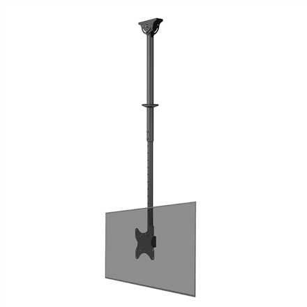 Pilt Neomounts CL35-340BL12 Monitor/TV mount Ceiling | Adjustable Height, Rotate, Tilt, Swivel | 23-42 " | Maximum weight (capacity) 50 kg | Black