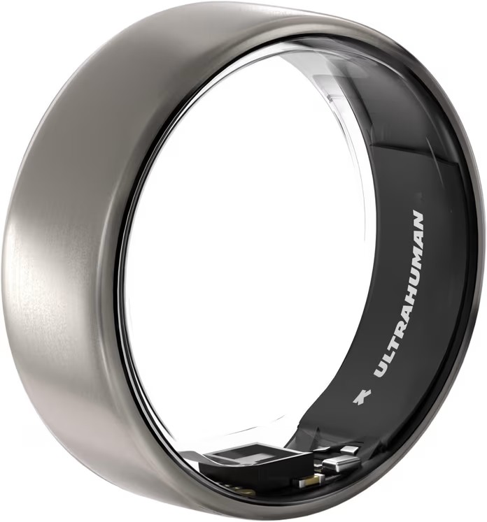 Pilt Ultrahuman | Ring Air | Raw Titanium | Size 9 | Smart Ring
