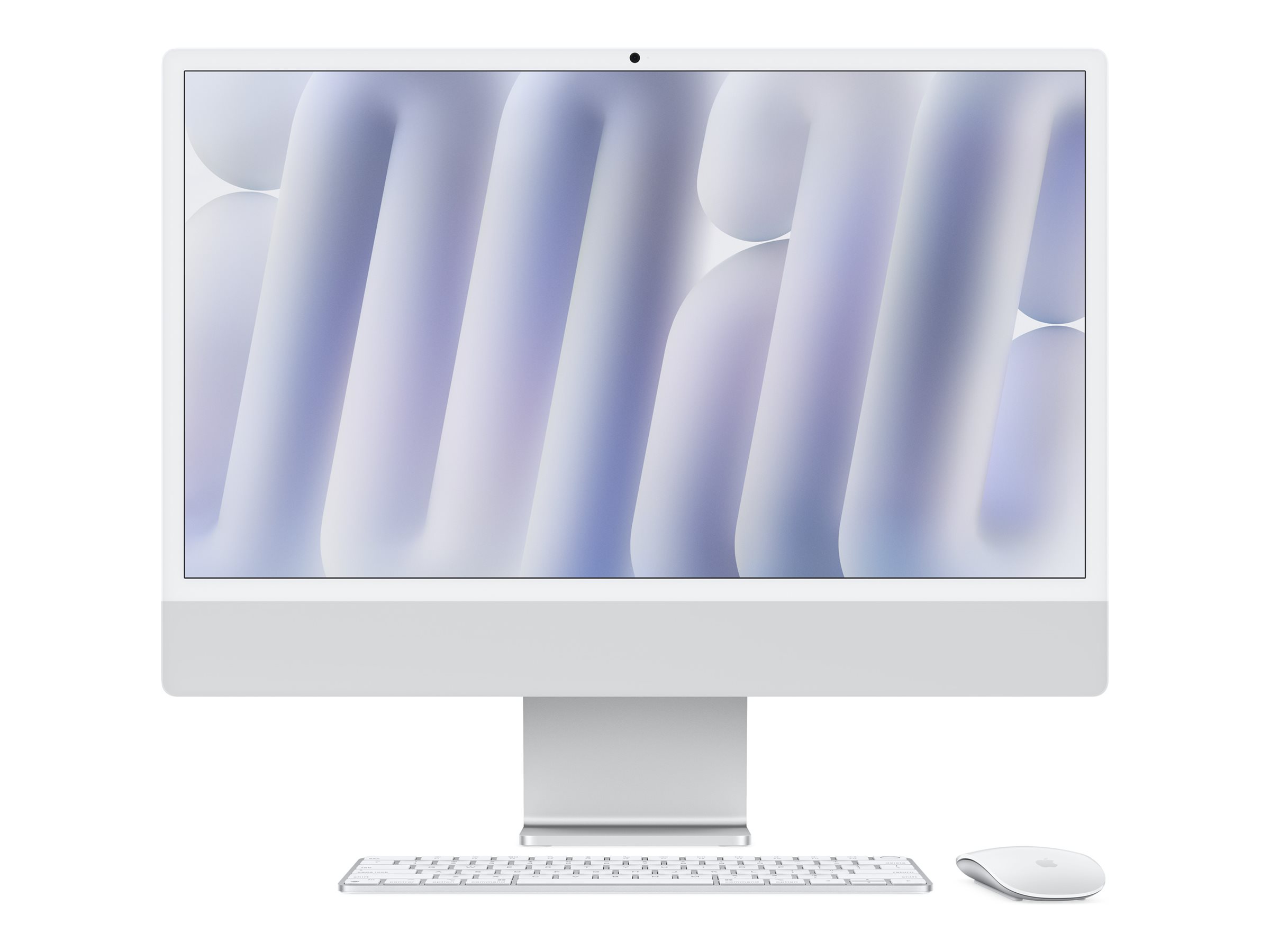 Pilt Apple iMac 24” 4.5K Retina, Apple M4 8C CPU, 8C GPU/16GB/256GB SSD/Silver/RUS | Apple