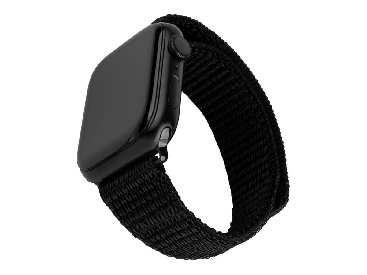 Pilt Fixed | Sporty Strap for Apple Watch 38/40/41mm | 160-210 mm | Black | Nylon