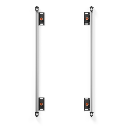 Pilt EDBAK ULS1500 Universal LED System for 1 cabinet 500mm | Black