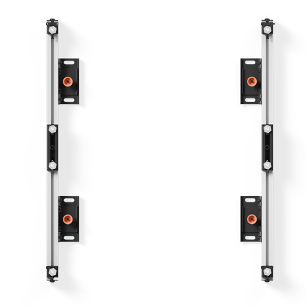 Pilt EDBAK ULS2337 UniversalLED System for 2 cabinets 600 x 337.5 | Black