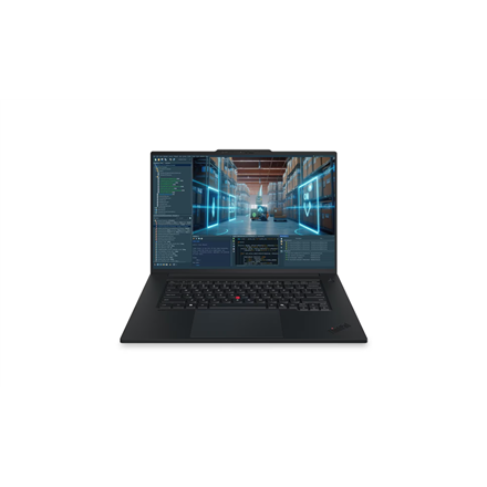 Pilt Lenovo P1 G9 Intel | ThinkPad Black | 16 " | IPS | WUXGA | 1920 x 1200 pixels | Anti-glare | Intel Core Ultra 7 | 356H | 64 GB | LPCAMM2 LPDDR5X | Solid-state drive capacity 1000 GB | NVIDIA RTX PRO 2000 Blackwell Generation | GDDR7 | 8 GB | Windows 11 Pro | 802.11be | Bluetooth version 5.4 | Keyboard backlit | Keyboard language Nordic | Warranty 36 month(s) | Battery warranty 12 month(s)