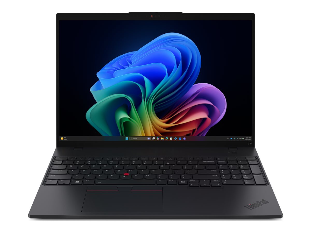 Pilt Lenovo ThinkPad L16 G3 Intel | Black | 16 " | IPS | WUXGA | 1920 x 1200 pixels | Anti-glare | Intel Core Ultra 5 | 325 | 24 GB | SODIMM DDR5 | Solid-state drive capacity 512 GB | Intel Graphics | Windows 11 Pro | 802.11be | Bluetooth version 5.4 | 4G upgradable | Keyboard language Nordic | Keyboard backlit | Warranty 36 month(s) | Battery warranty 12 month(s)