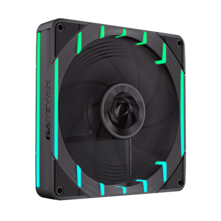 Pilt Gamemax Case Fan | TORNADO T12 ARGB-R | Black