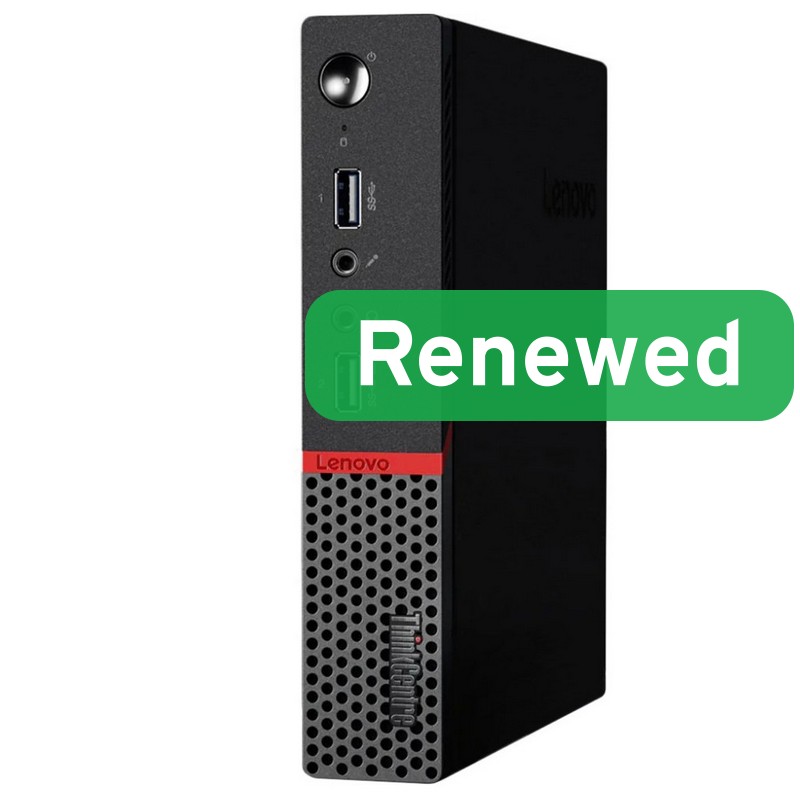 Pilt Lenovo Renewed Grade A | ThinkCentre M715q | AMD Ryzen 5 | 2400GE | 8 GB | SSD | 256 GB | AMD Radeon Vega 11 | Windows 11 Pro