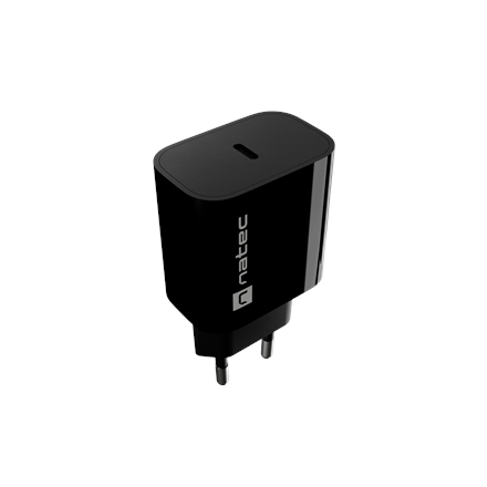 Pilt Natec Ribera USB Charger 1X USB-C 20W, Black