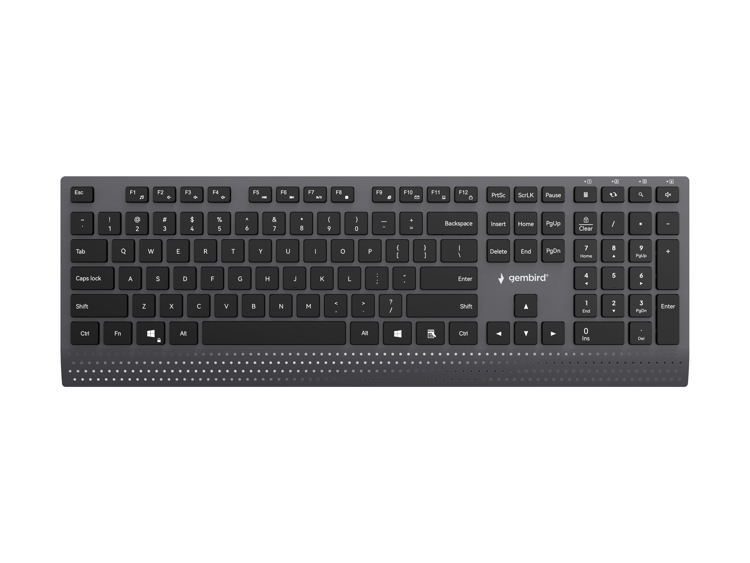 Pilt Gembird KB-MCH-06 | Keyboard | Wired | US | Black
