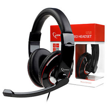 Pilt Gembird | MHS-U-001 USB headphones | Wired | N/A