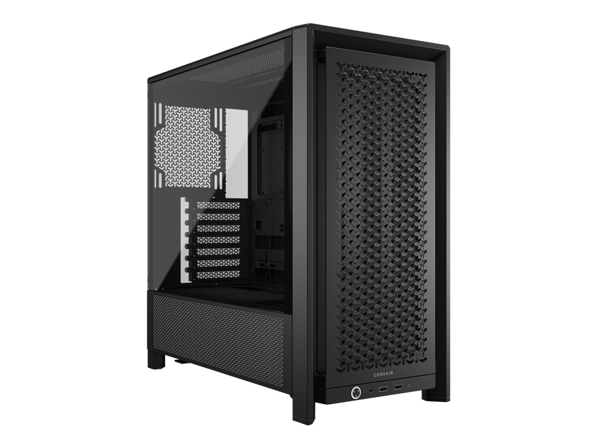 Pilt Corsair PC Case | Frame 4000D Modular | Black | Mid-Tower | Power supply included No