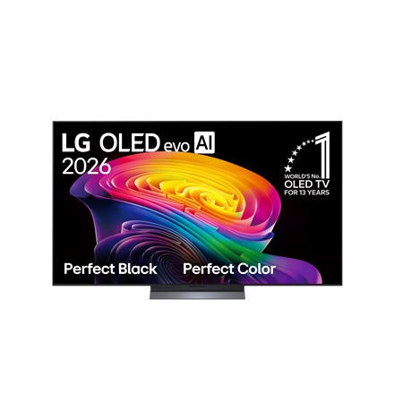 Pilt LG OLED 4K evo AI C6 TV | OLED65C61LA | 65 | Smart TV | webOS | UHD | Black