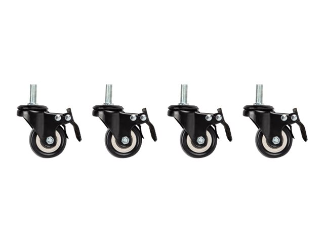 Pilt Lanberg | Castors with thread and brake for wall mounting cabinets, 4 pcs | AK-1601-B