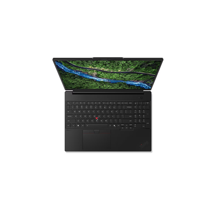 Pilt Lenovo ThinkPad P16s G5 AMD | Black | 16 " | IPS | WUXGA | 1920 x 1200 pixels | Anti-glare | AMD Ryzen AI 7 PRO | 450 | 32 GB | LPCAMM2 LPDDR5X | Solid-state drive capacity 1000 GB | AMD Radeon 860M Graphics | Windows 11 Pro | Bluetooth version 5.4 | 802.11be | 5G upgradable | Keyboard backlit | Keyboard language Nordic | Warranty 36 month(s) | Battery warranty 12 month(s)