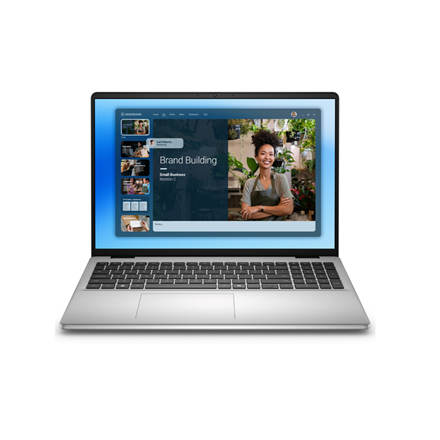 Pilt Dell 16 DC16251 | Platinum Silver | 16 " | 2K | 1920 x 1200 pixels | Anti-Glare | Intel Core 7 | 150U | 32 GB | DDR5 | Solid-state drive capacity 1000 GB | Intel Graphics | Ubuntu | 802.11ax | Keyboard language English | Keyboard backlit | Warranty 36 month(s) | Battery warranty 12 month(s)