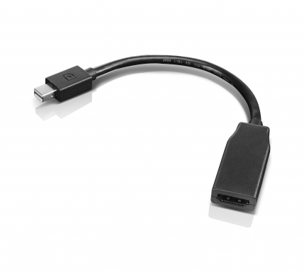 Pilt Lenovo | Black | Mini DisplayPort | HDMI | mini-DisplayPort to HDMI | 0.2 m