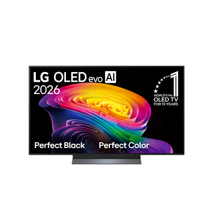 Pilt LG OLED 4K evo AI C6 TV | OLED48C61LA | 48 | Smart TV | webOS | UHD | Black