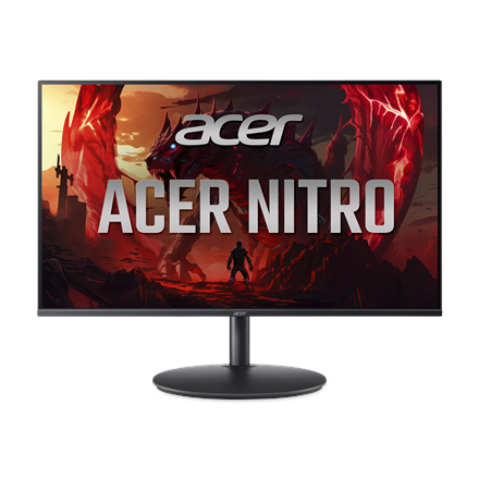 Pilt Acer Nitro XF27FX Ergo | 27 " | IPS | FHD | 16:9 | 240 Hz | 0.5 ms | 1920 x 1080 pixels | 250 cd/m² | HDMI ports quantity 2 | Black