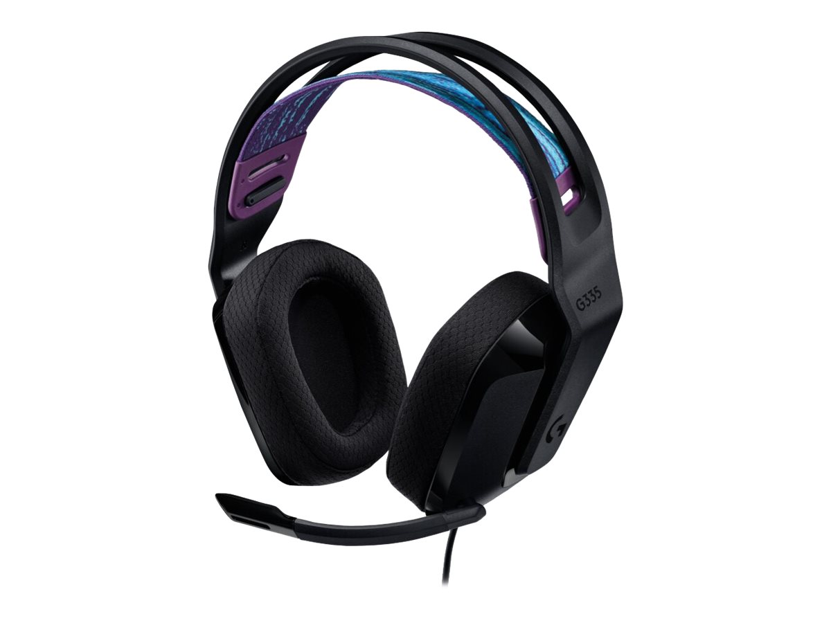 Pilt Logitech Gaming Headset | G335 | 3.5 mm | Full size | Microphone | Black