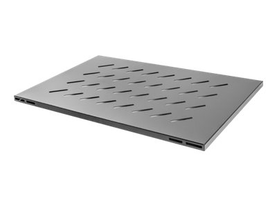 Pilt Lanberg 19" fixed shelf 1U/465x715mm, max load capacity up to 120kg | AK-1009-B | Black