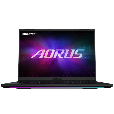 Pilt Gigabyte Aorus Master 16 6XJM4EEE64SP | Black | 16 " | WQXGA | 2560 x 1600 pixels | 240 Hz | AMD Ryzen 9 | 9955HX3D | 32 GB | Solid-state drive capacity 1000 GB | NVIDIA GeForce RTX 5070Ti | GDDR7 | 12 GB | Windows 11 Pro | 802.11be | Bluetooth version 5.4 | Keyboard language English | Keyboard backlit | Warranty 24 month(s) | Battery warranty 12 month(s)