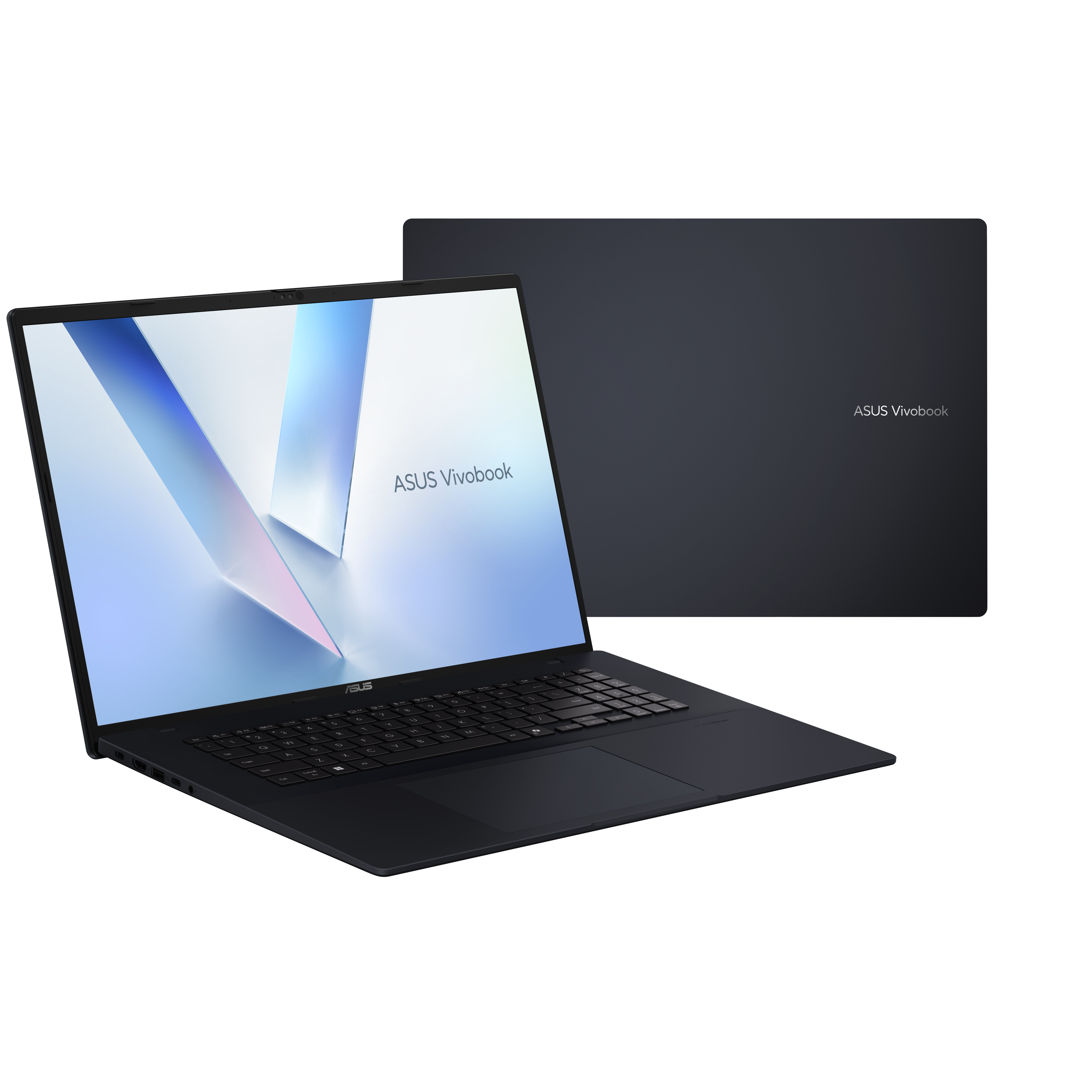 Pilt Asus Vivobook 18 M1807GA-S8130W | Quiet Blue | 18 " | IPS | WUXGA | 1920 x 1200 pixels | Anti-glare | AMD Ryzen AI 7 | 445 | 16 GB | DDR5 | Solid-state drive capacity 1000 GB | AMD Radeon Graphics | Windows 11 Home | 802.11ax | Bluetooth version 5.4 | Keyboard language US international | Keyboard backlit | Warranty 24 month(s) | Battery warranty 12 month(s)