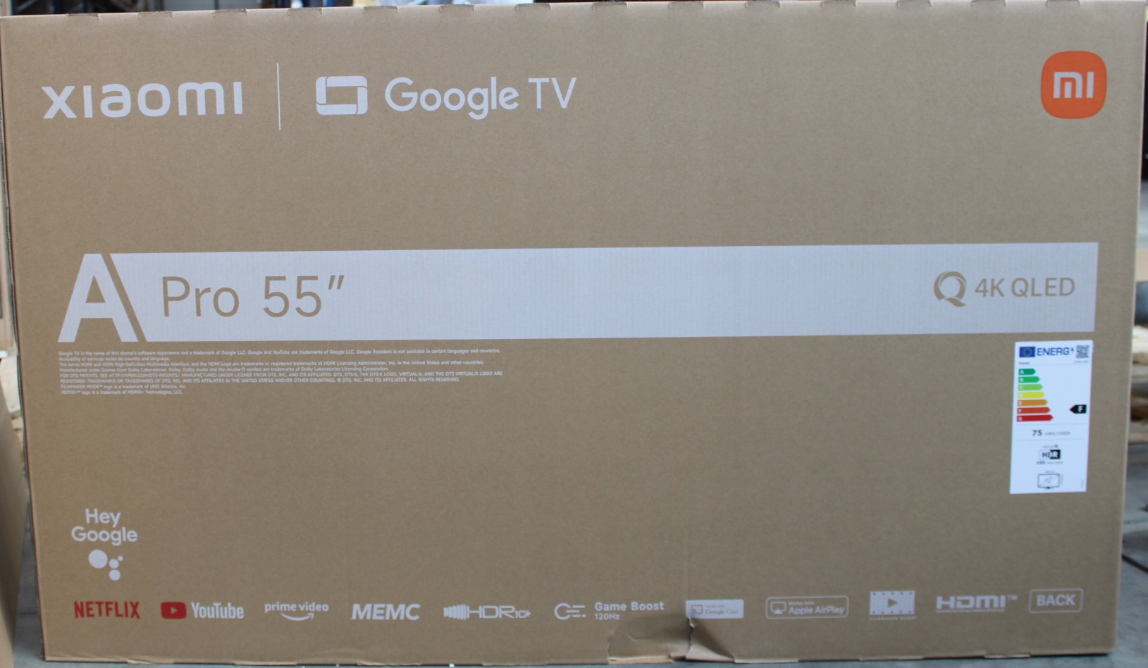 Pilt SALE OUT. Xiaomi QLED TV A Pro 2026 55   | Xiaomi QLED TV A Pro 2026 | 55 | Smart TV | Google TV | 4K UHD | DAMAGED PACKAGING