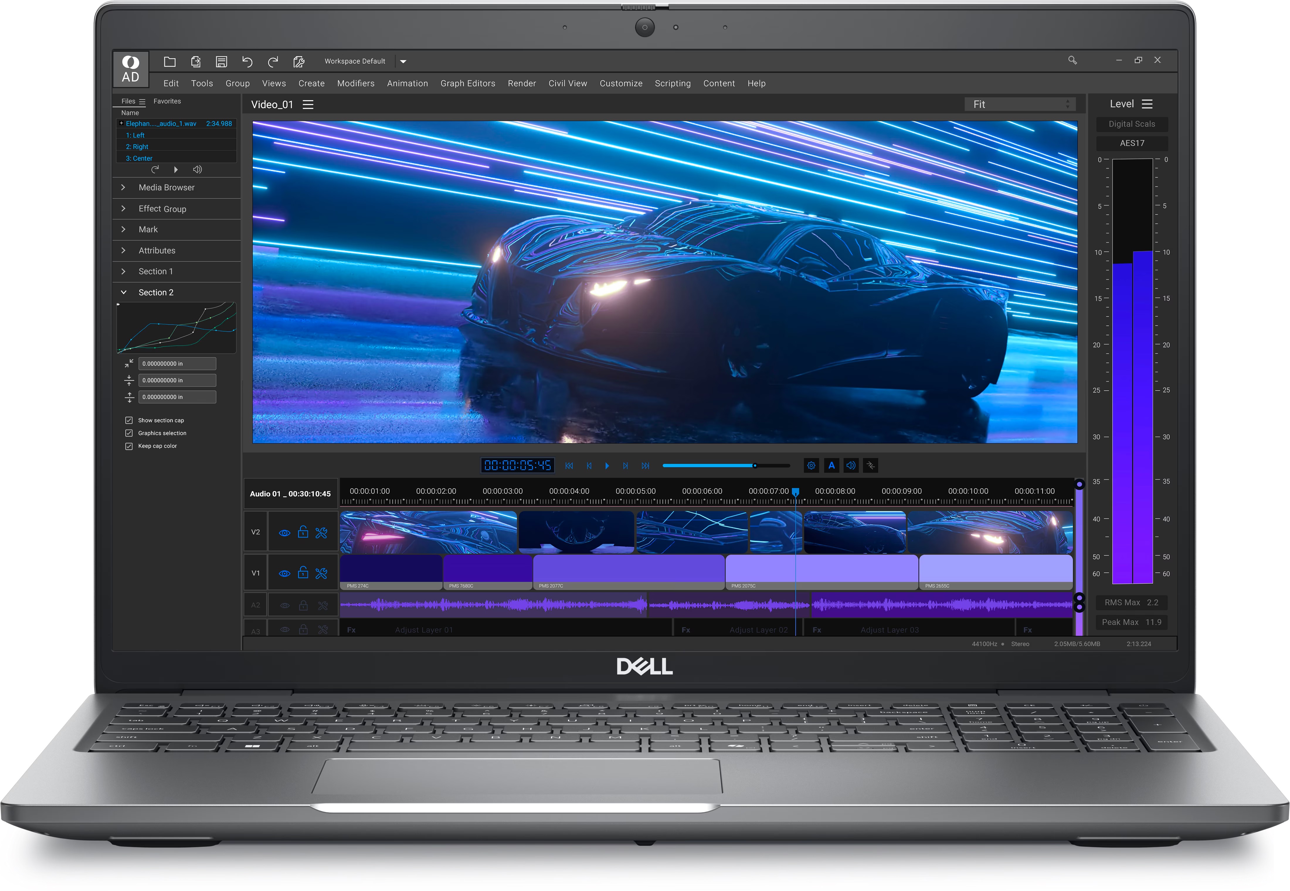 Pilt Dell Mobile Precision 3591 | 15.6 " | FHD | 1920 x 1080 pixels | Intel Core Ultra 9 | 185H | 16 GB | DDR5 | Solid-state drive capacity 512 GB | NVIDIA RTX 2000 Ada Generation | GDDR6 | 8 GB | Windows 11 Pro | 802.11ax | Keyboard language Estonian | Keyboard backlit | Warranty 36 month(s)