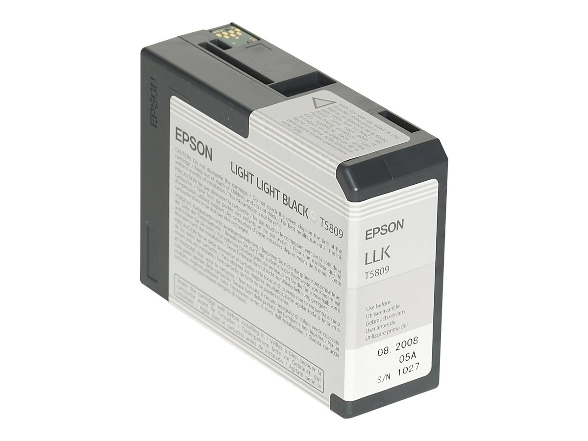 Pilt Epson ink cartridge light light black for Stylus PRO 3800, 80ml | Epson