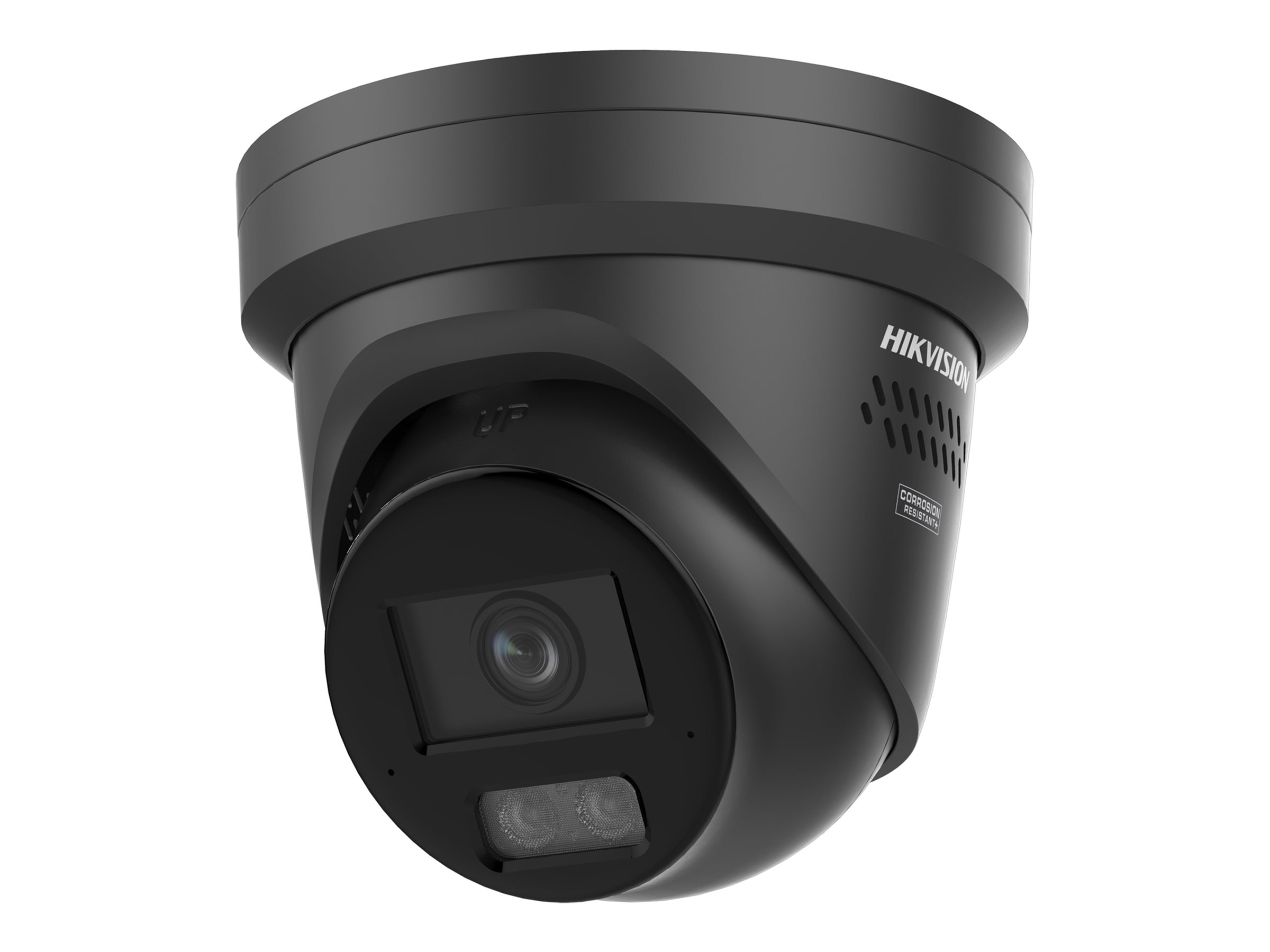 Pilt Hikvision DS-2CD2387G3-LIS2UY/SL(2.8mm)/BLACK 8MP ColorVu Smart Hybrid Light Turret IP Camera,2.8mm,Dual Mic,Speaker,PoE,IP67,Black | Hikvision