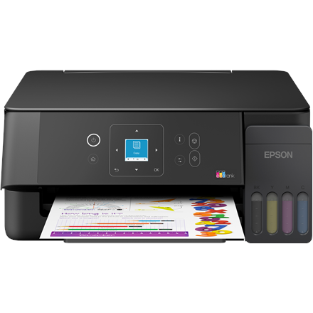 Pilt Epson EcoTank | L3360 | Inkjet | Colour | Multifuction Printer | A4 | Wi-Fi | Black