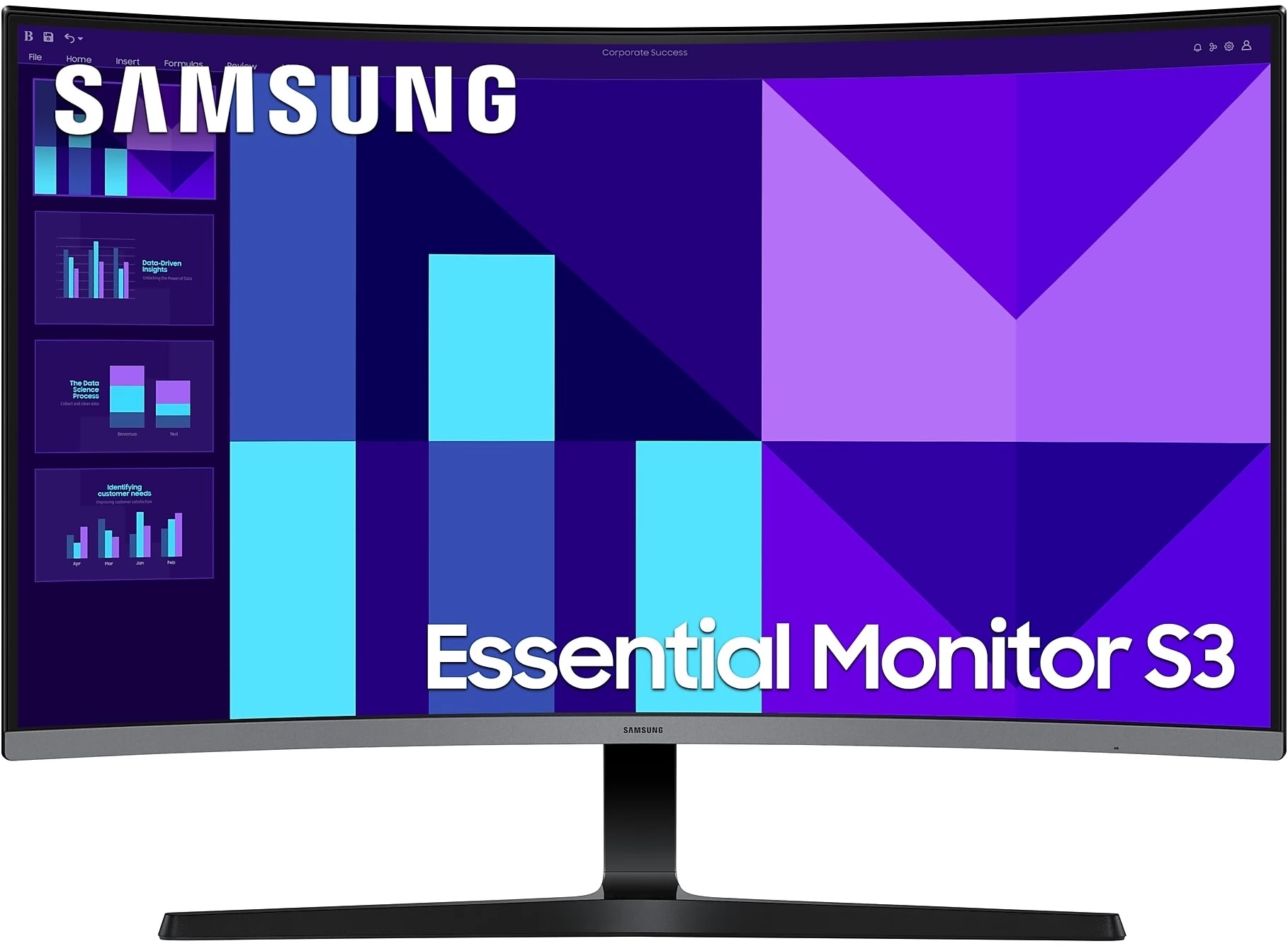 Pilt Samsung LS27D390GAUXEN | 27 " | VA | FHD | 16:9 | 100 Hz | 4 ms | 1920 x 1080 pixels | 250 cd/m² | HDMI ports quantity 1 | Black
