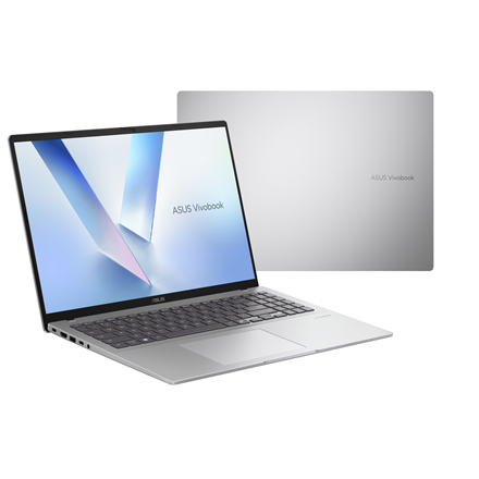 Pilt Asus Vivobook 16 M1607KA-MB279W | Cool Silver | 16 " | IPS | WUXGA | 1920 x 1200 pixels | Anti-glare | AMD Ryzen AI 5 | 330 | 16 GB | DDR5 | Solid-state drive capacity 512 GB | AMD Radeon Graphics | Windows 11 Home | 802.11ax | Bluetooth version 5.3 | Keyboard language US international | Keyboard backlit | Warranty 24 month(s) | Battery warranty 12 month(s)