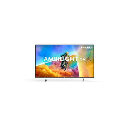 Pilt Philips QLED Ambilight TV | 65PQS8501/12 | 65 | Smart TV | Titan OS | 4K UHD | Black