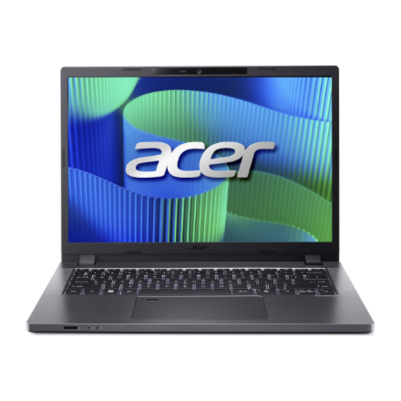 Pilt Acer | TravelMate | TMP214-55-G2-TCO | Grey | 14 " | WUXGA | Intel Core 5 | 120U | 16 GB | Solid-state drive capacity 512 GB | Intel Iris Xe Graphics | Windows 11 Pro Education | Keyboard language Swedish | Keyboard backlit | Warranty 36 month(s)