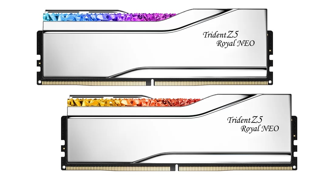 Pilt G.Skill Trident Z5 Royal Neo | 32 (2x16GB) GB | DDR5 | 7200 MHz | PC/server | Registered No | ECC No