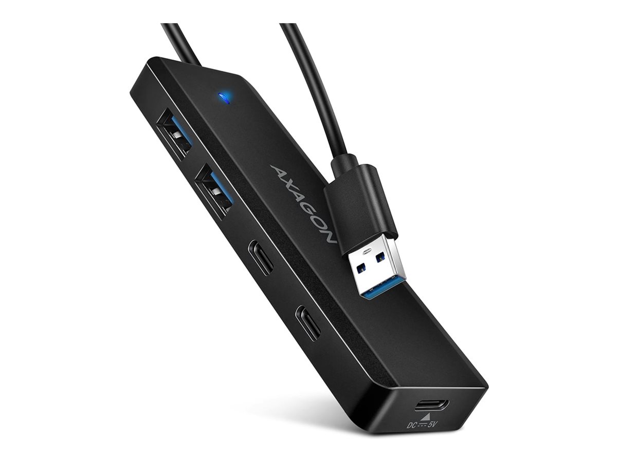 Pilt AXAGON USB-A 5Gbps TRAVEL Hub | HUE-C2A
