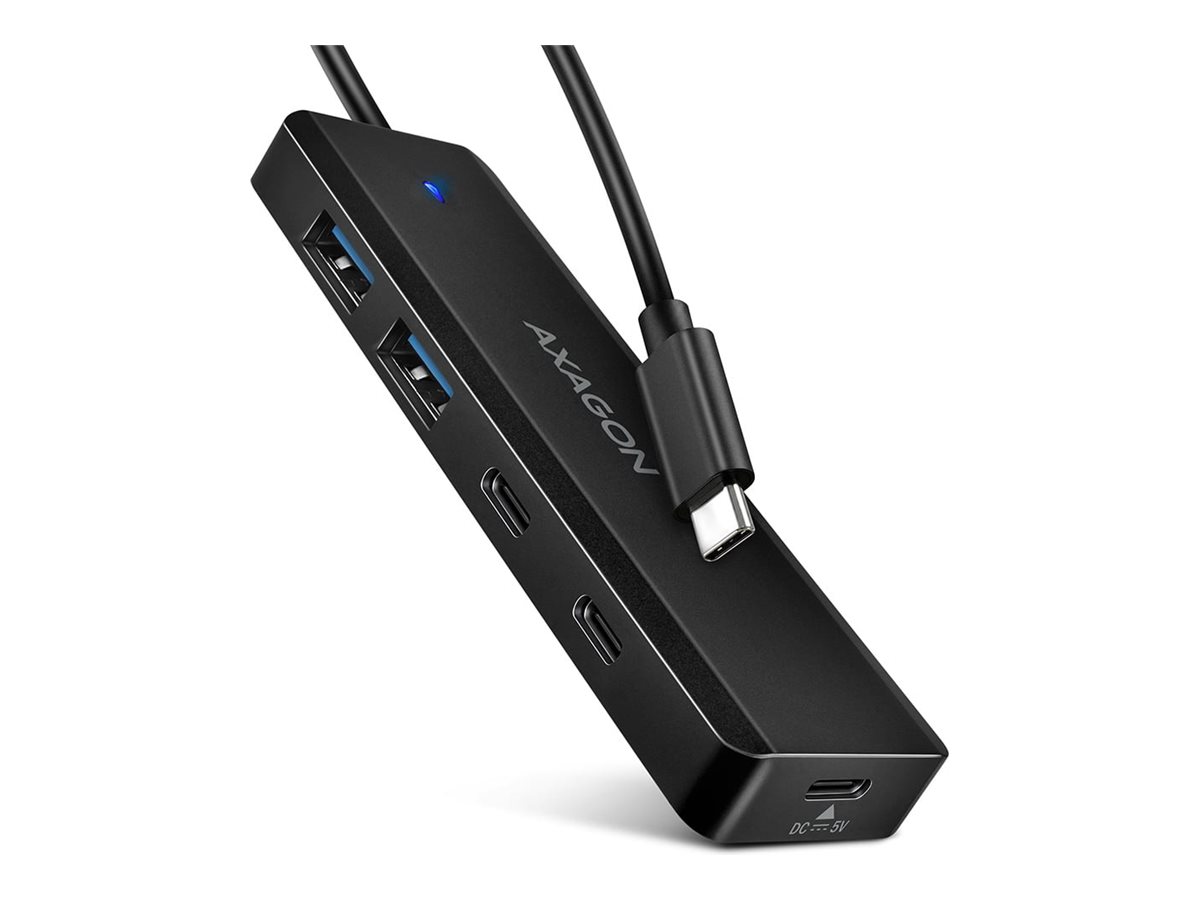 Pilt AXAGON USB-C 5Gbps TRAVEL Hub | HUE-C2C
