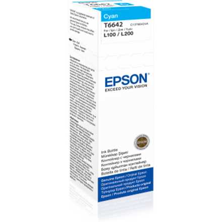 Pilt Epson T6642 Ink bottle 70ml | Ink Cartridge | Cyan